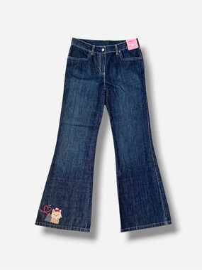 🌸New🌸 Gymboree Puppy Love Flare Fit Jeans Size 12 NWT